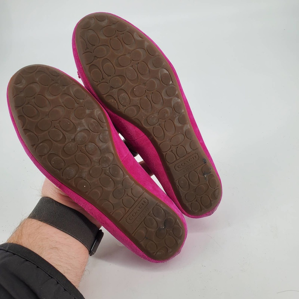 Coach Deedra q1753 Pink Flats Womens 6 - Picture 7 of 12